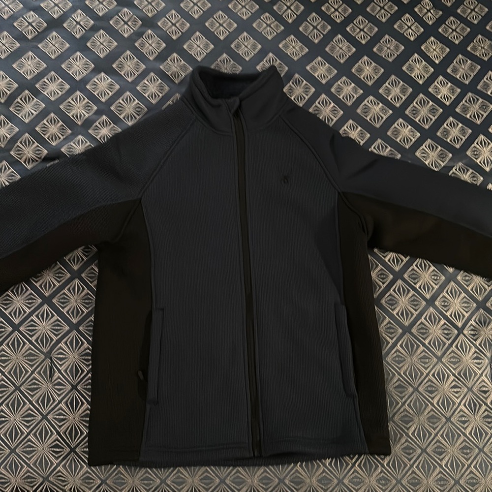 NEW NEVER WORN- Men’s Spyder zip up jacket (Men’s Small)